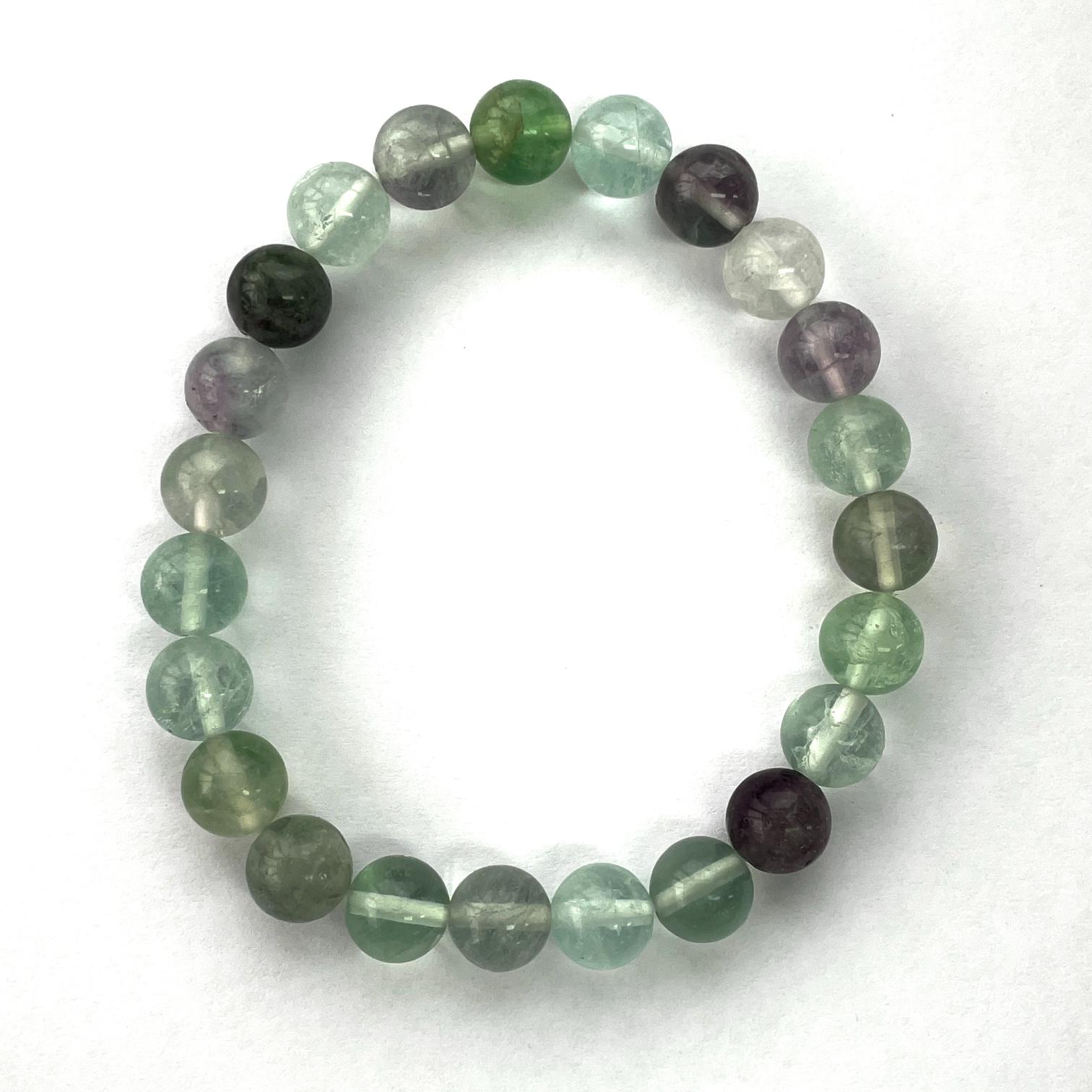 Fluorite Beads Bracelet Fluorite Beads Bracelet